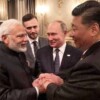 Encuentro clave entre Putin, Modi y Jinping