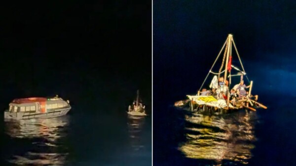 Crucero salva a náufragos a la deriva en tormenta por el Caribe (VIDEO)