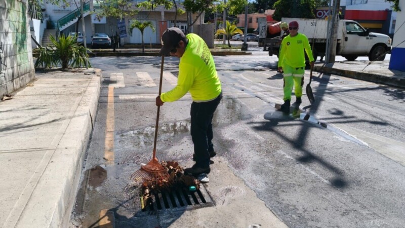 Refuerza gobierno de Benito Juárez acciones preventivas por lluvias intermitentes