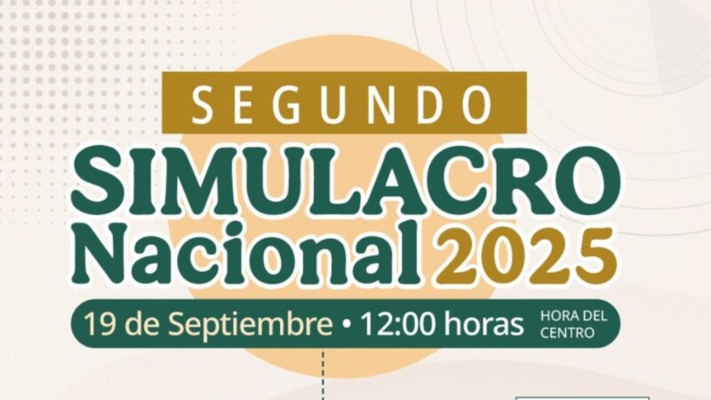 Listo Cancún para participar en el Segundo Simulacro Nacional 2025
