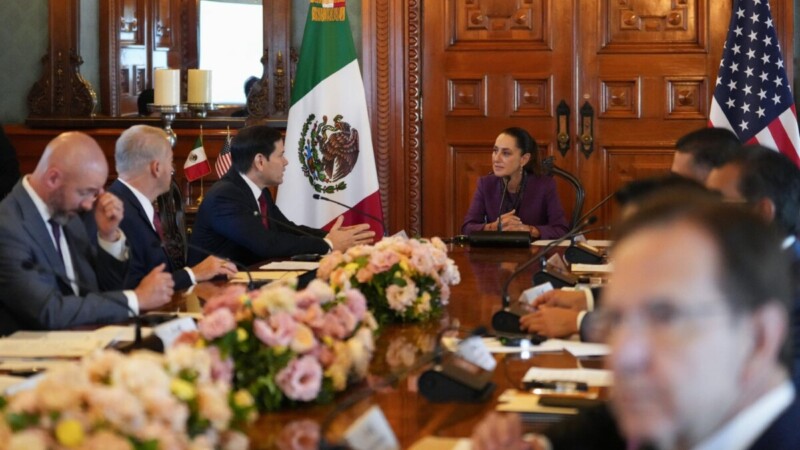 Celebra Rubio coordinación entre México y EU contra cárteles