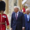 Inglaterra recibe a Trump con fastuosa pompa y ceremonia