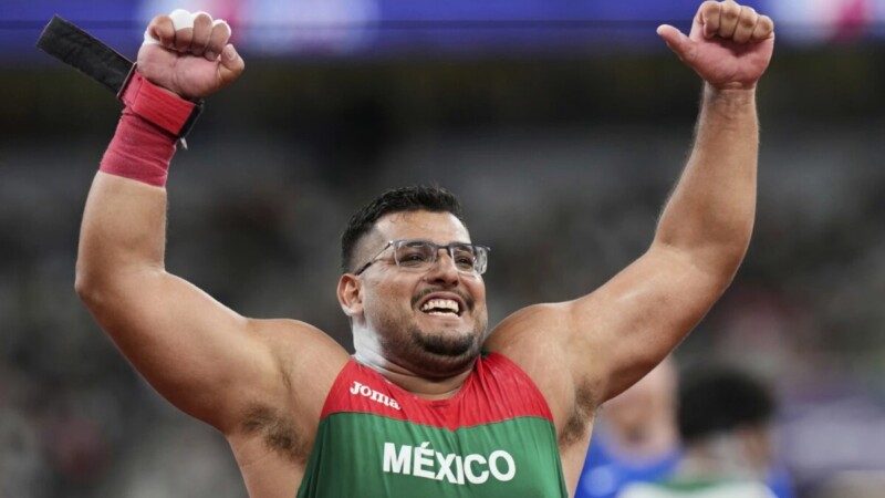 Uziel Muñoz gana plata para México en lanzamiento de bala