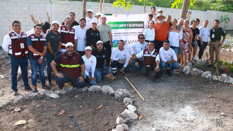 Continúa Ana Paty Peralta con Programa ‘REVIVE’ de restauración de espacios