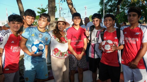 Impulsa Mara Lezama rescate del parque de la colonia Lagunitas con el programa ‘Que brille Chetumal’