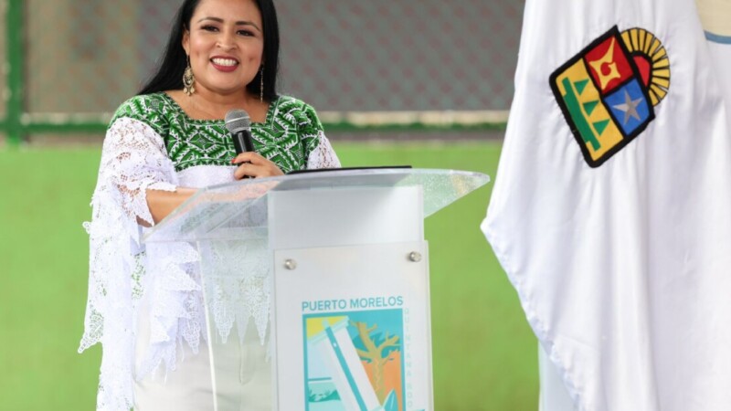 Puerto Morelos avanza en la construcción del futuro cercano a la gente: Blanca Merari