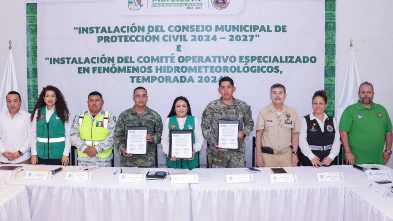 En Puerto Morelos fortalecemos la cultura preventiva para salvaguardar la vida: Blanca Merari