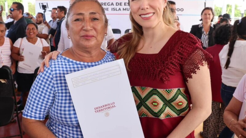Gobierno de Atenea Gómez Ricalde avanza en la regularización de la tierra en Zona Continental