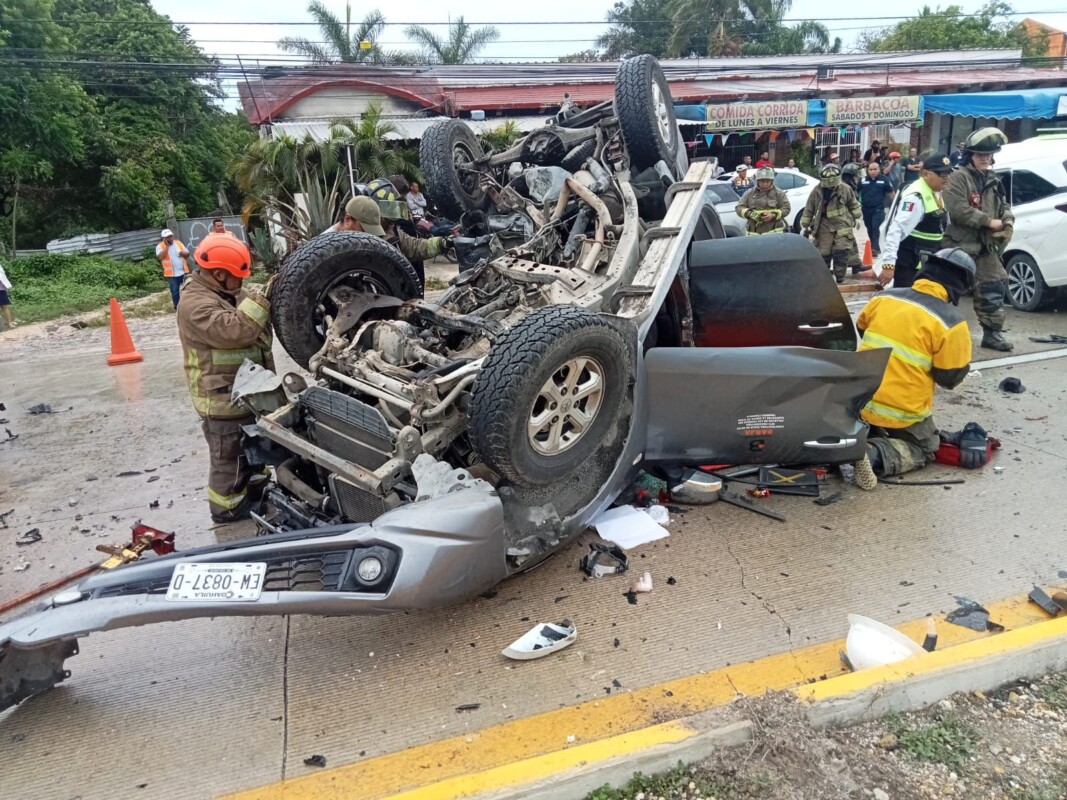 Dan de alta al presunto responsable del trágico choque en el bulevar Colosio de Cancún; en el accidente fallecieron siete personas.