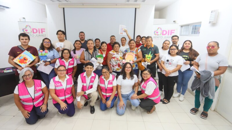 Fortalece el DIF Benito Juárez la orientación educativa