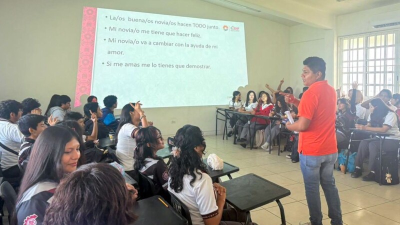 Impulsa el DIF Benito Juárez charla ‘Red Flags’