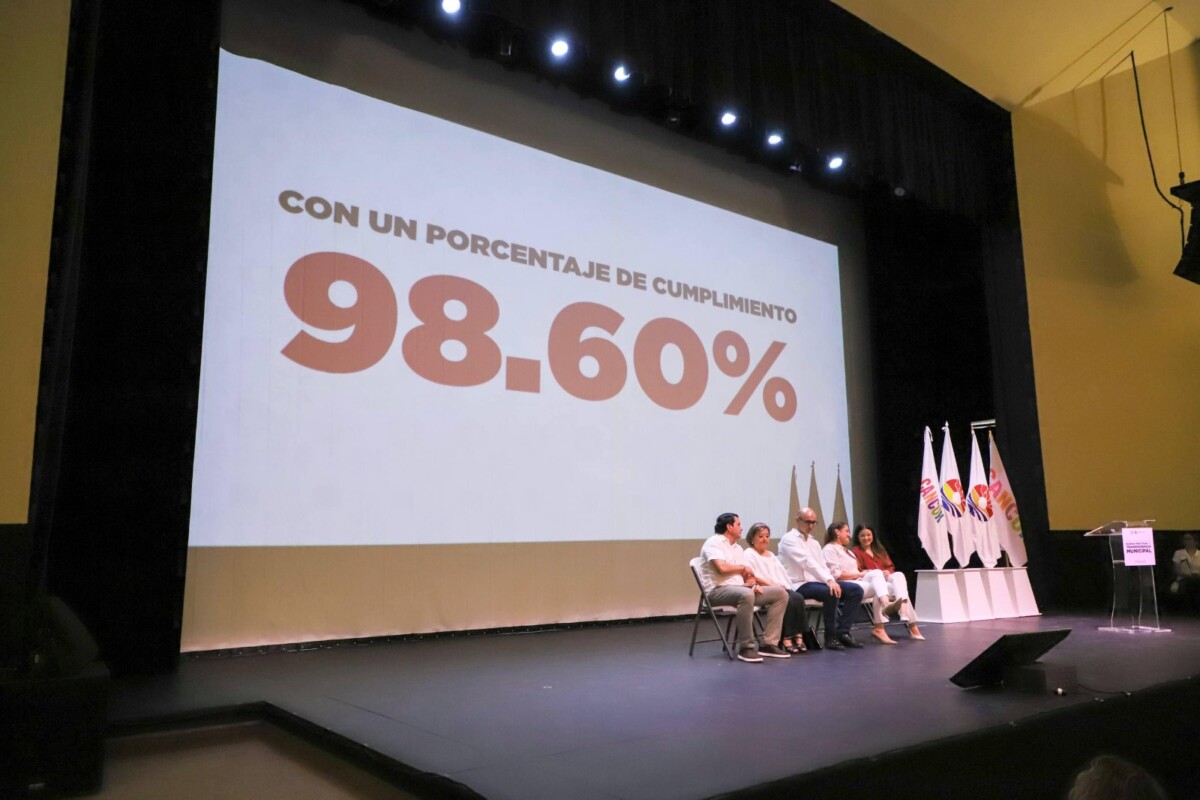 En 2024, Benito Juárez logró 98.60 por ciento en el Índice Global de Cumplimiento.