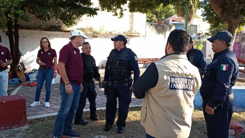 IMCA y grupo de búsqueda apoyan a persona en situación de calle