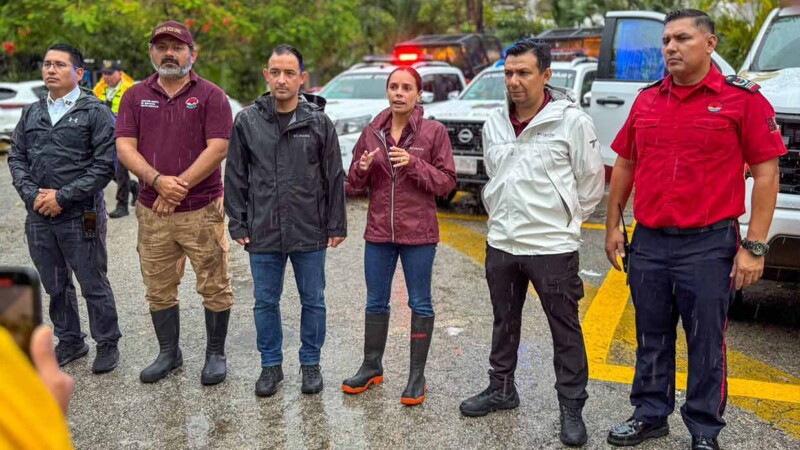 Activa Ana Paty Peralta "Operativo Tormenta" en Cancún
