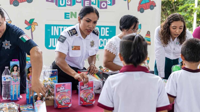 SMSCYT refuerza valores en primaria con jornada "Juguemos en Paz"