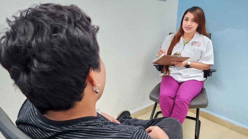 Impulsa DIF BJ servicios de salud mental