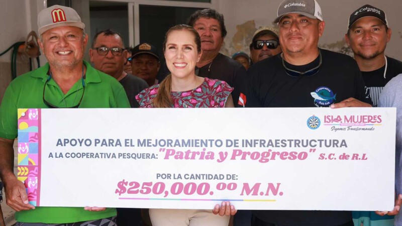 Atenea Gómez Ricalde impulsa nuevo programa para apoyar a las cooperativas pesqueras