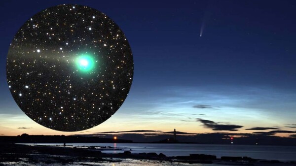 Estás listo para ver el cometa Lemmon? será visible a simple vista en Cancún!