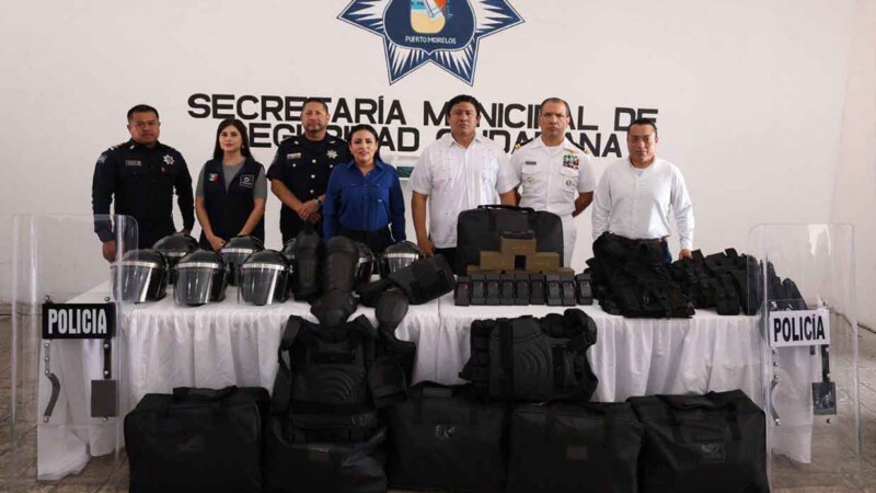 Fortalece Blanca Merari la seguridad ciudadana y firma nueva palabra cumplida