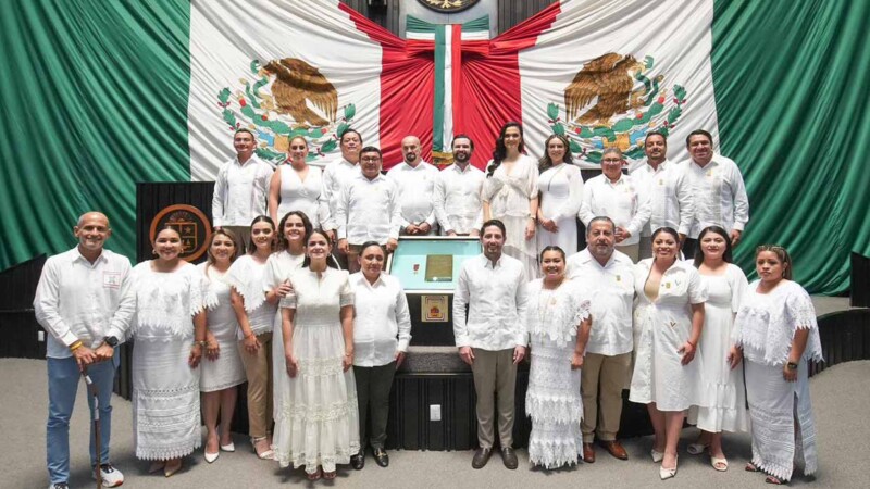 Renán Sánchez Tajonar respalda desde el Congreso el Tercer Informe de la Gobernadora Mara Lezama