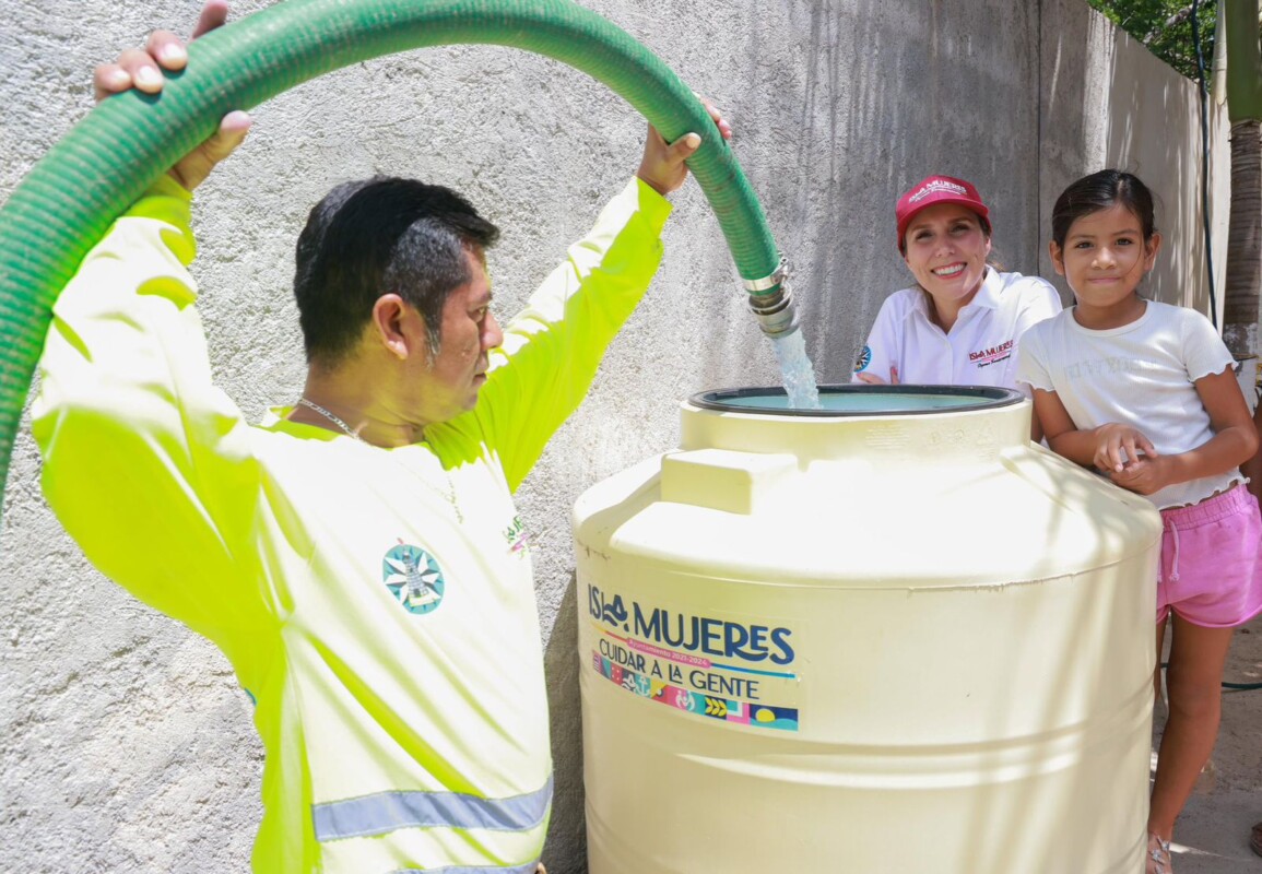 Atenea Gómez Ricalde presenta avances del Primer Informe de Resultados en programas sociales de Isla Mujeres