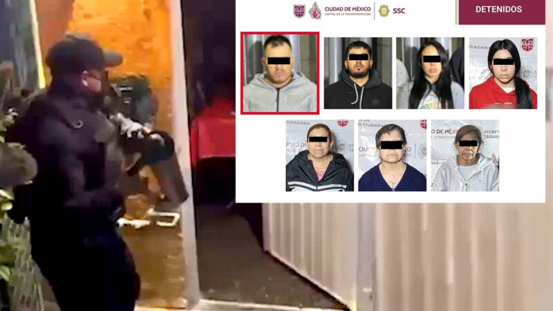 Desintegran célula de La Unión Tepito en la CDMX y detienen a su líder