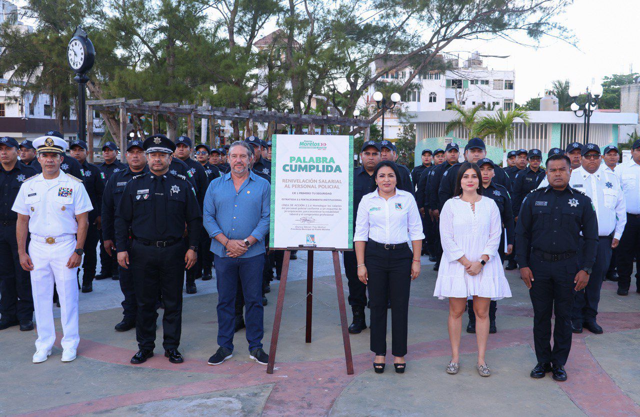 LA PREVENCIÓN DEL DELITO Y LA SEGURIDAD SON PRIORIDADES EN PUERTO MORELOS: BLANCA MERARI