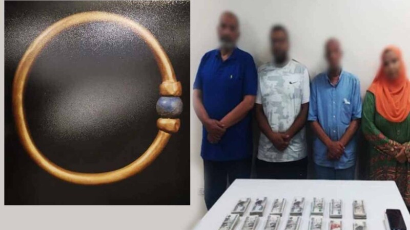 Detienen a cuatro por robar y fundir valioso brazalete de oro del Museo del Cairo