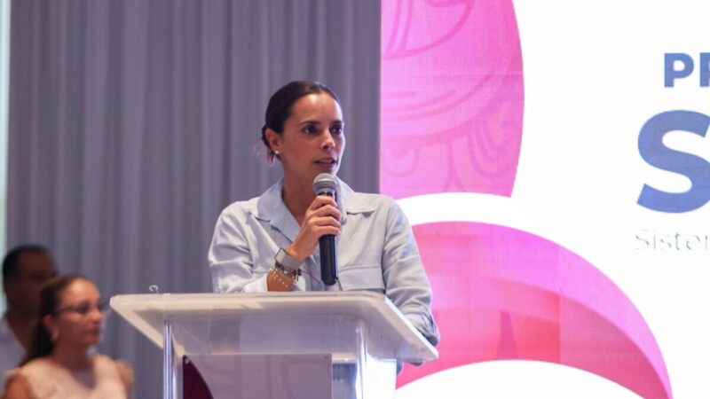 ANA PATY PERALTA SE SUMA AL SIQROO QUE BRINDA MODERNIDAD Y TRANSPARENCIA A LA POBLACIÓN