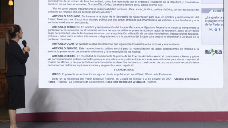 “2 de octubre no se olvida”, a 57 años de Tlatelolco