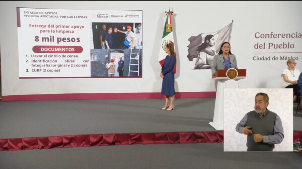 Apoyo de 8 mil pesos por lluvias en EdoMéx