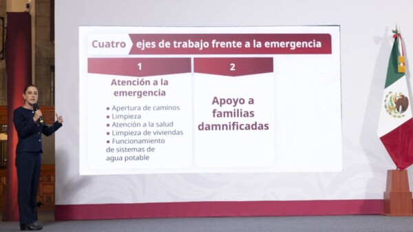 Apoyo inicial de 10 mil mdp para 100 mil familias damnificadas
