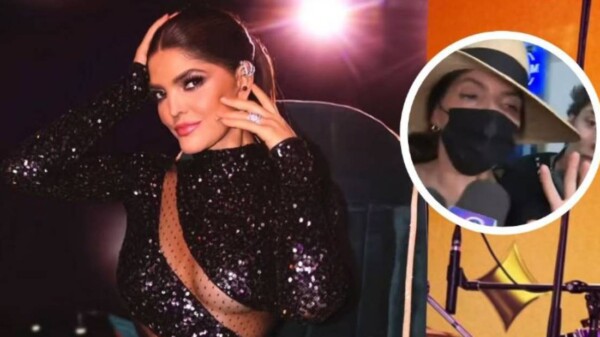 Aparición de Ana Bárbara con el rostro cubierto genera dudas sobre su estado de salud