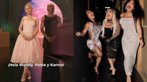 Ariana Grande y Cynthia Erivo invitan a Wendy Guevara, Paola Suárez y Karina Torrea a la fiesta de Halloween de “Wicked”