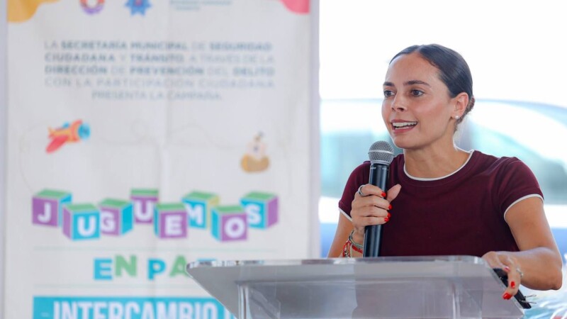 Promueve gobierno municipal “Juguemos en Paz” a favor de la niñez