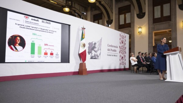 A un año de Gobierno, aprueba la ciudadanía a Sheinbaum