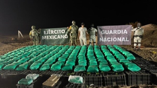 Decomisan más de una tonelada de droga oculta en cargamento de chiles