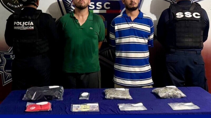 Caen tres narcomenudistas en las supermanzanas 28 y 259