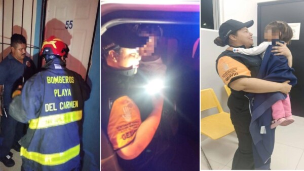 Rescatan a una niña encerrada en una vivienda de Playa del Carmen