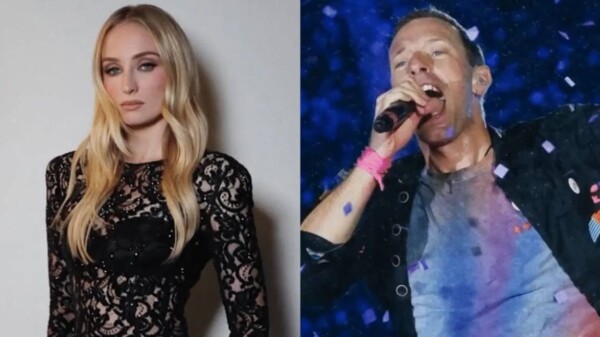 Sophie Turner y Chris Martin
