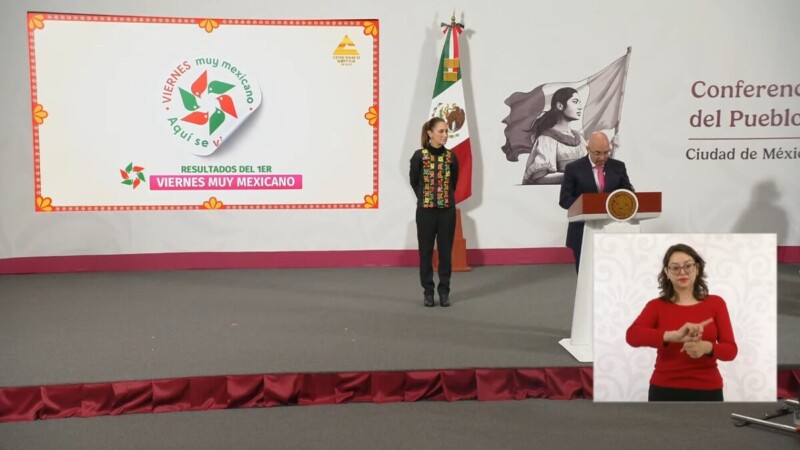 Participaron 23 mil negocios en “Viernes muy mexicano”