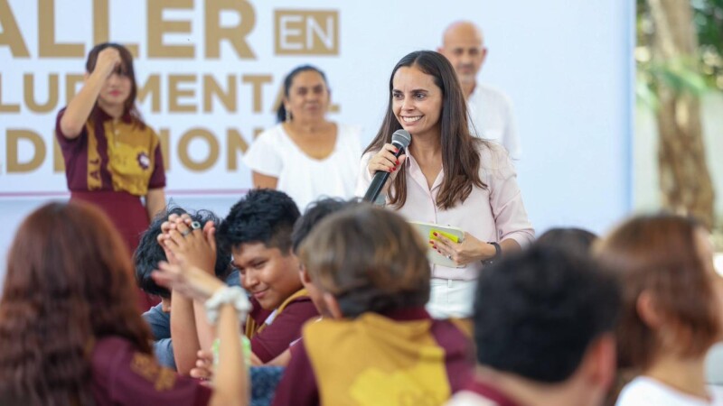 Prioriza Ana Paty salud mental de adolescentes y jóvenes