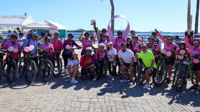 Lleva Ana Paty Peralta convivencia de 'Paseo Cancunense' a Malecón Tajamar