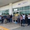 Se unen al paro nacional trabajadores de las oficinas del SAT en Cancún
