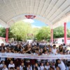 Inaugura Mara Lezama en Playa del Carmen nuevo domo escolar en la primaria 'Artículo Tercero Constitucional'