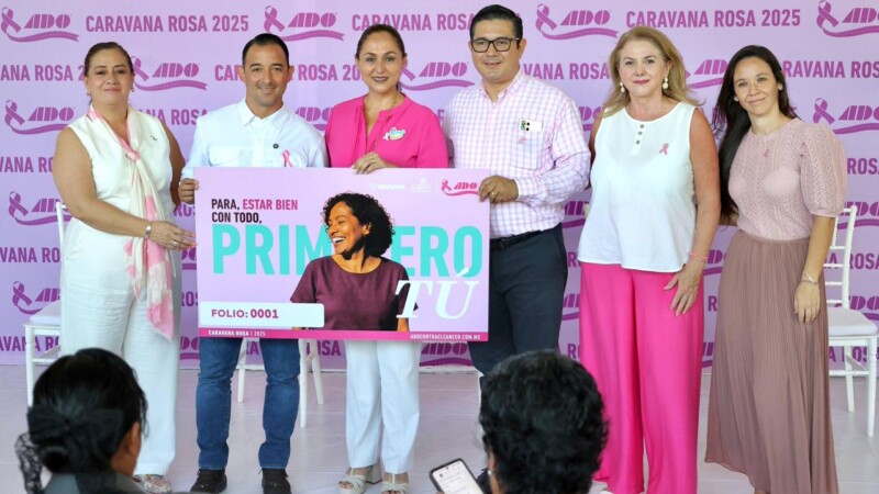 Respalda Gobierno de Benito Juárez 'Caravana Rosa' en prevención al cáncer de mama