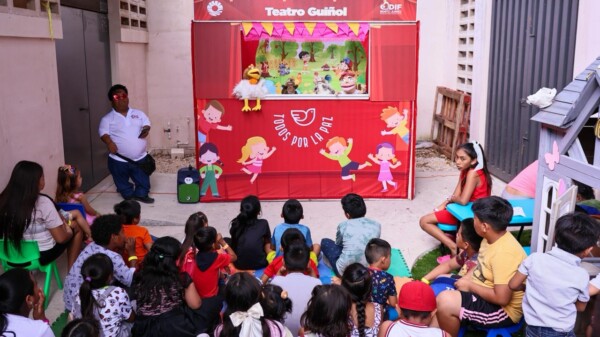 Promueve el DIF Benito Juárez Teatro Guiñol