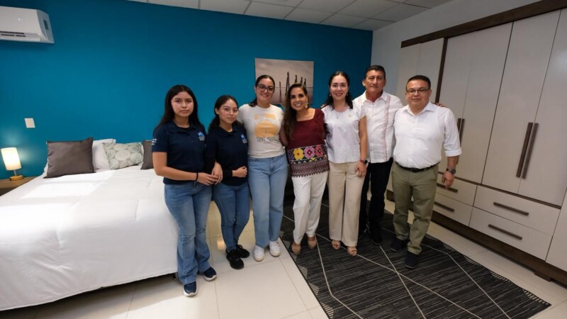Presenta Mara Lezama nuevos laboratorios de la Universidad Politécnica de Bacalar, equipados con alta tecnología para la formación de las y los jóvenes