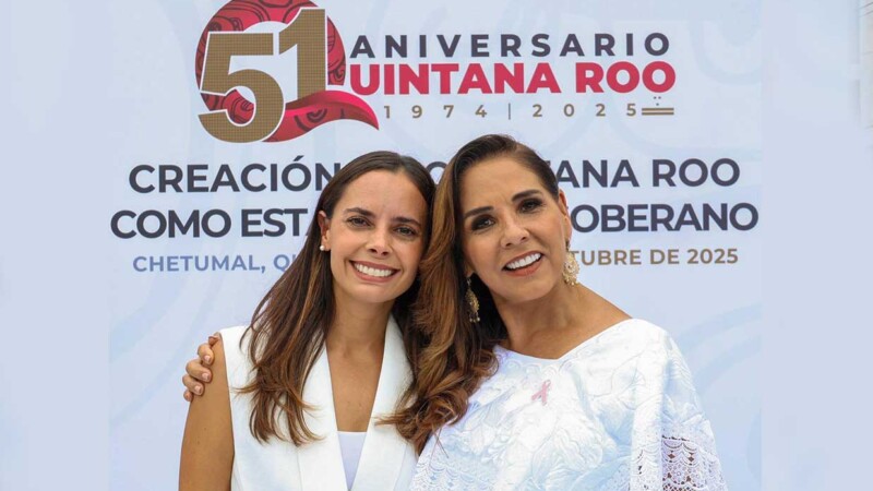 Ana Paty Peralta celebra 51 aniversario de Quintana Roo como estado libre y soberano
