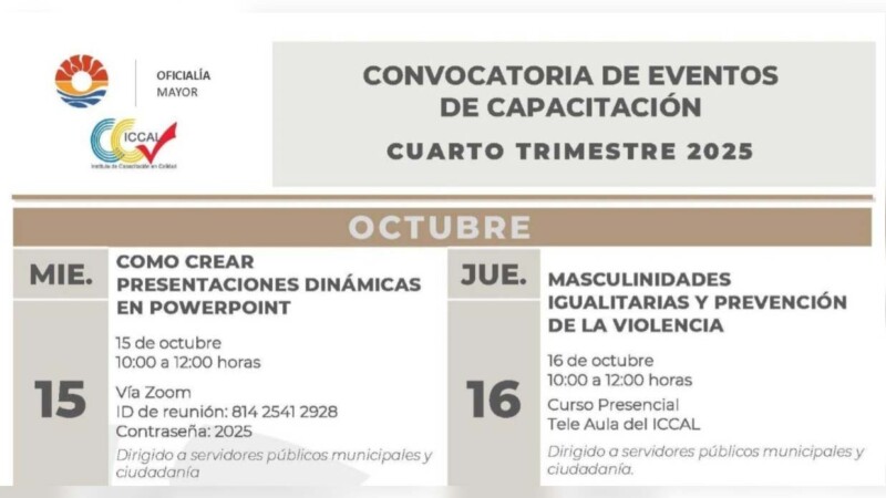 Capacita gobierno de BJ a ciudadanos sobre buen manejo de entornos laborales